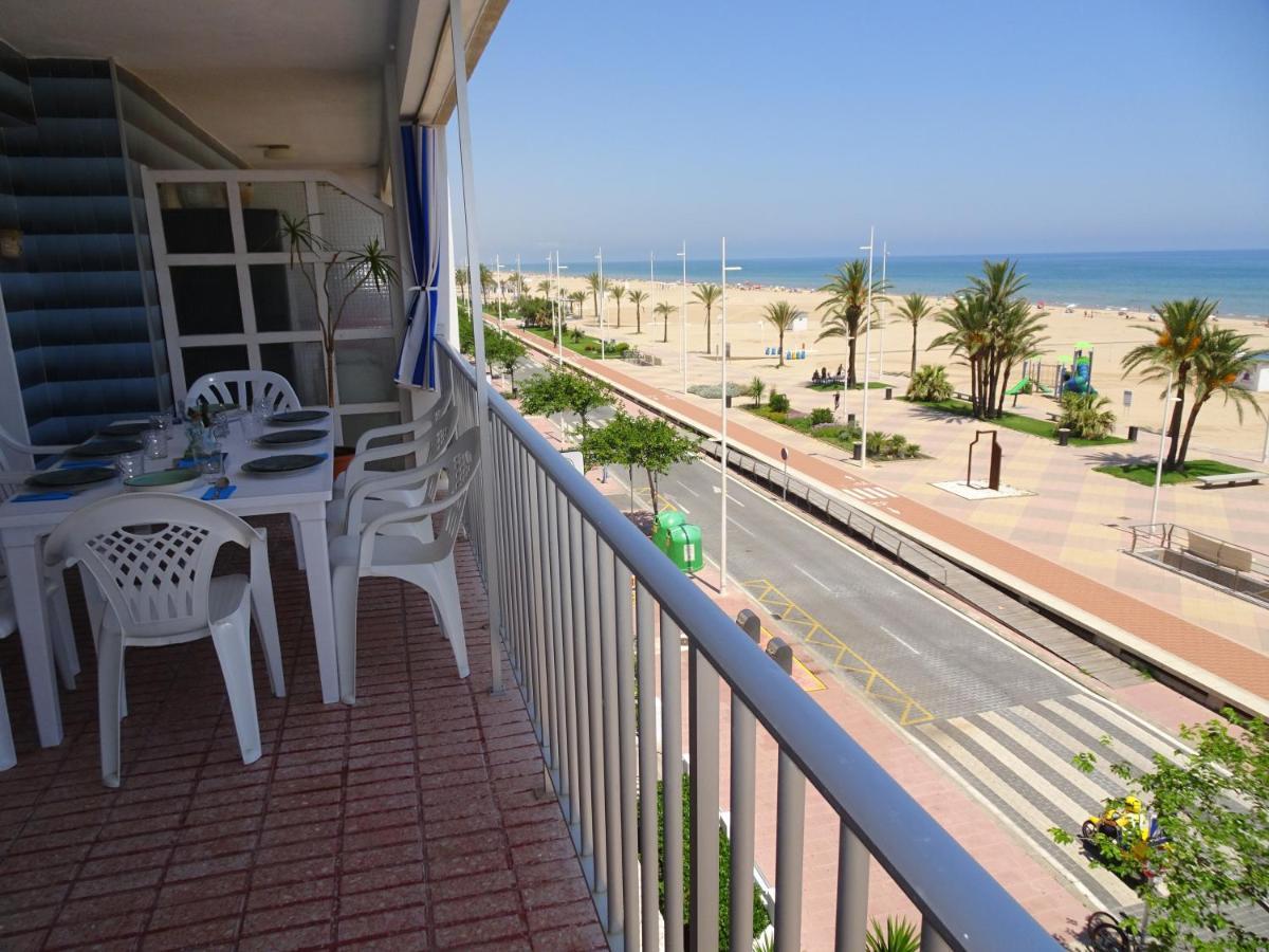 Neptuno 27 - Primera Linea De Playa Playa de Gandia Kültér fotó