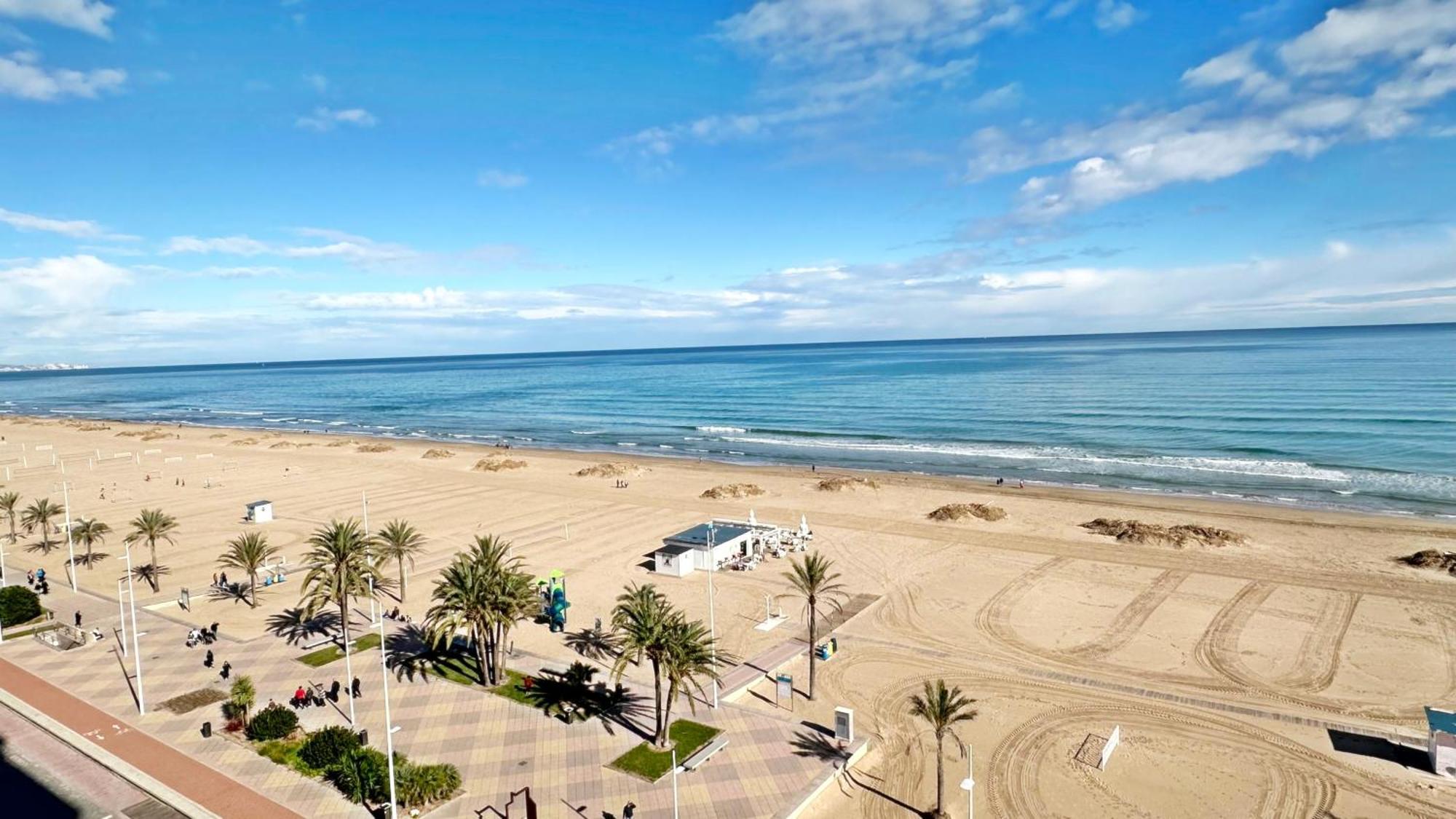Neptuno 27 - Primera Linea De Playa Playa de Gandia Kültér fotó